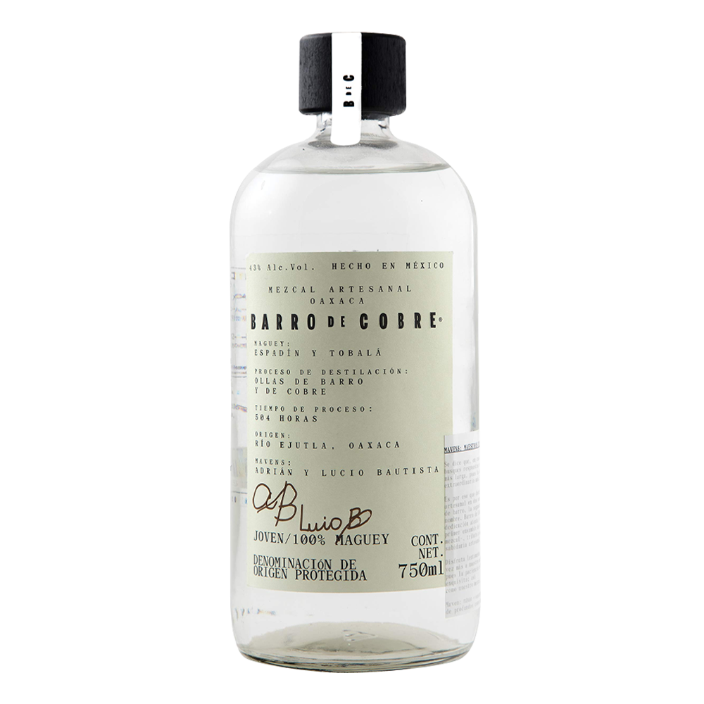Mezcal Barro de cobre ensamble